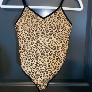 Leopard Print Bodysuit